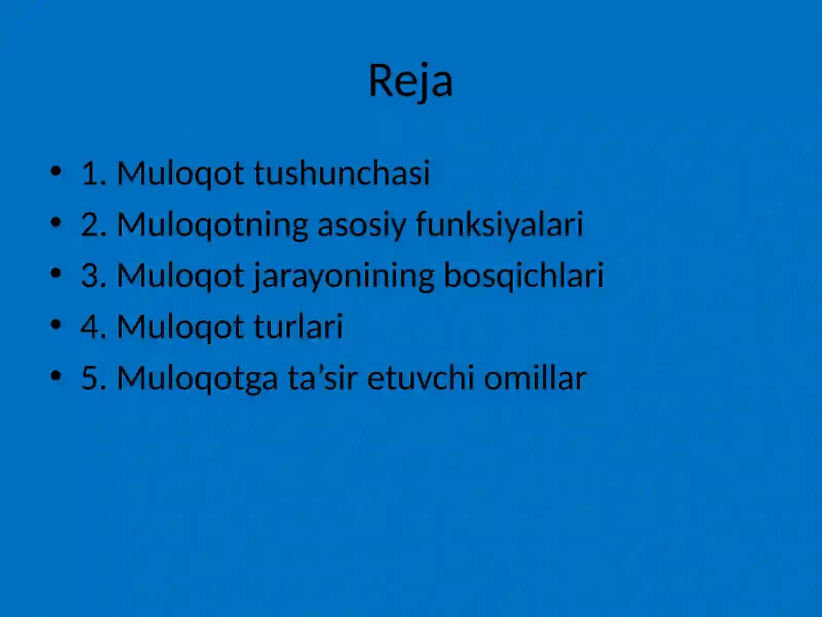 Muloqot psixologiyasi 2
