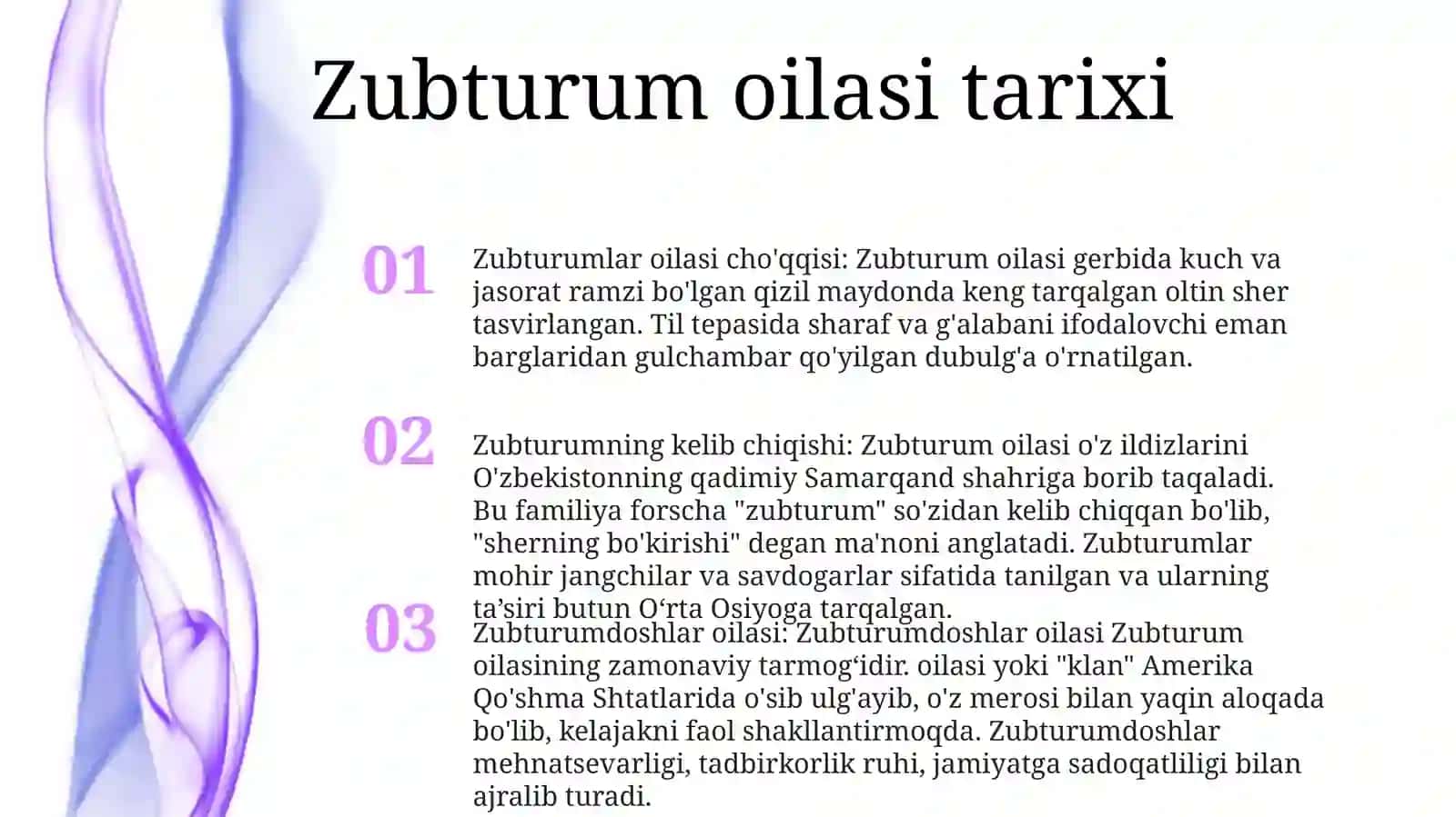 ZubturumdoshlarOilsi 2