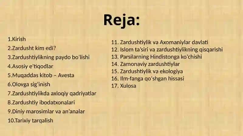 Zardushtiylik Dini 2