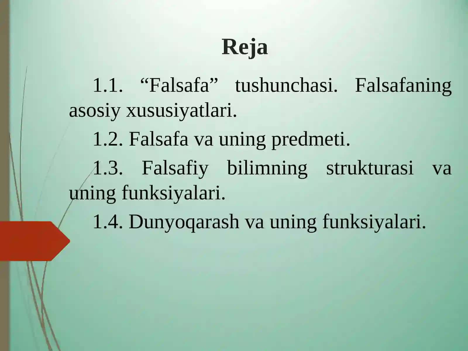 Falsafa va uning jamiyat hayotidagi roli 2
