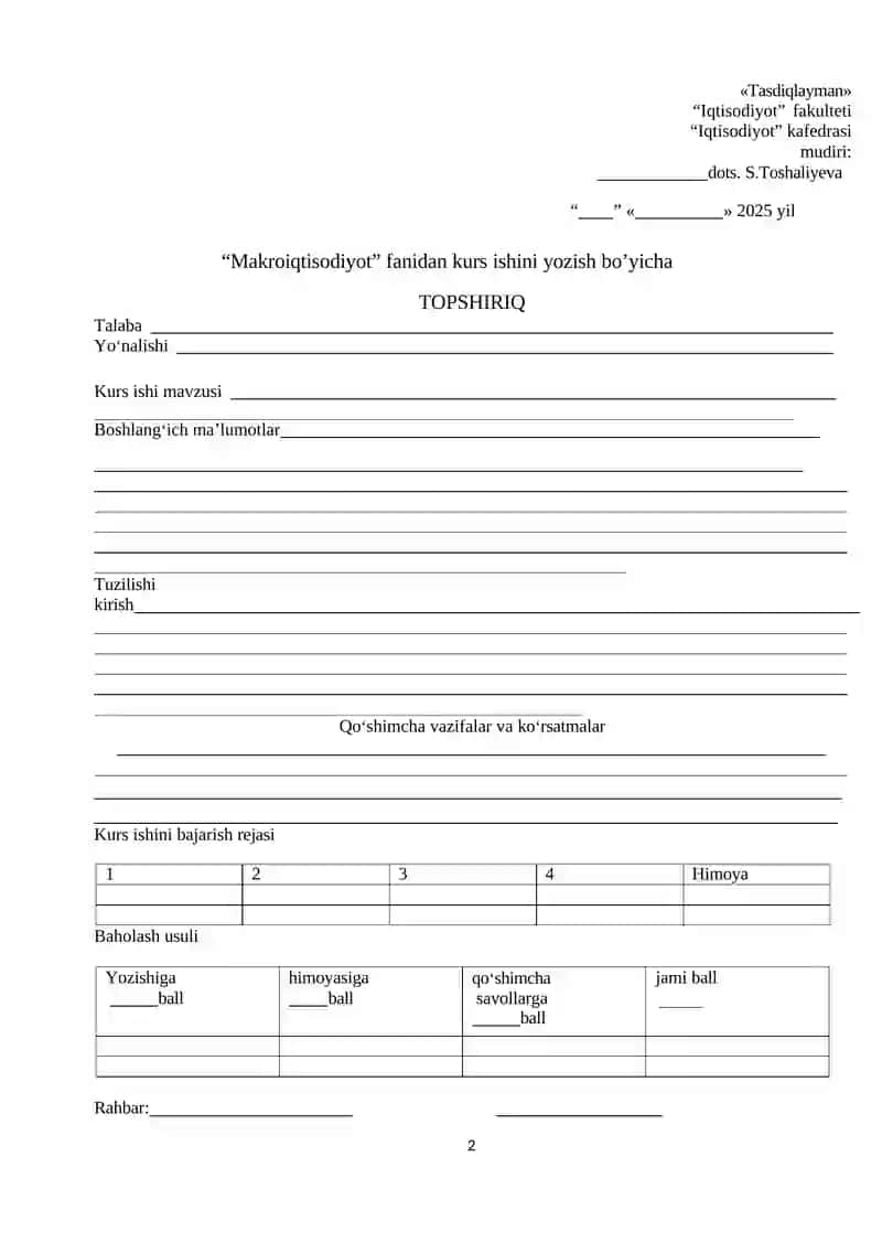SOLIQLARNING MAKROIQTISODIY MOHIYATI VA ROLI 2