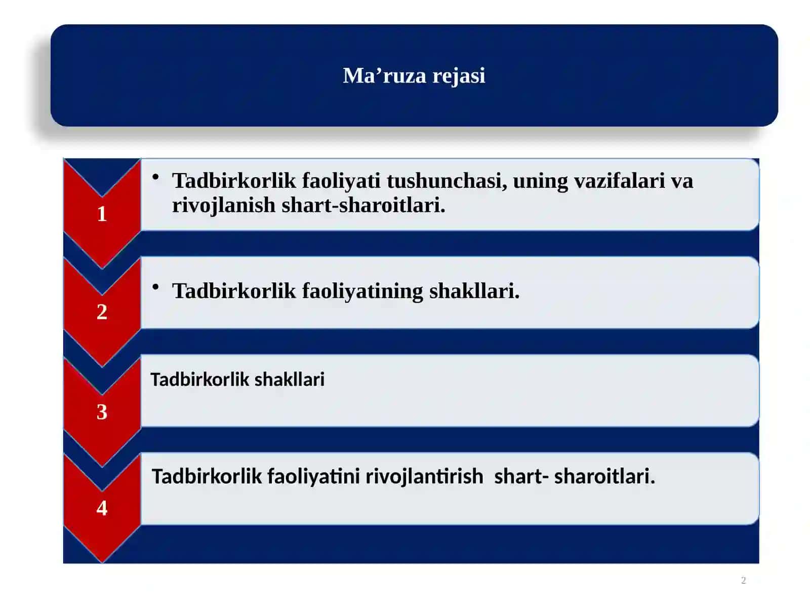 Iqtisodiyot nazariyasi 2