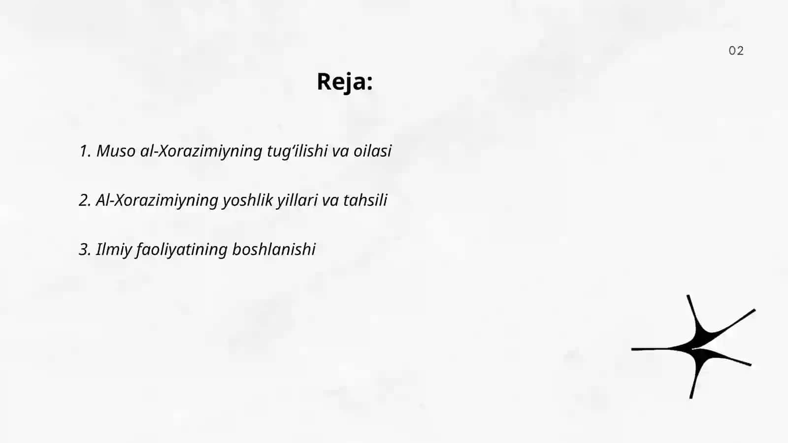 Muso al-Xorazimiyning hayoti va faoliyati 2