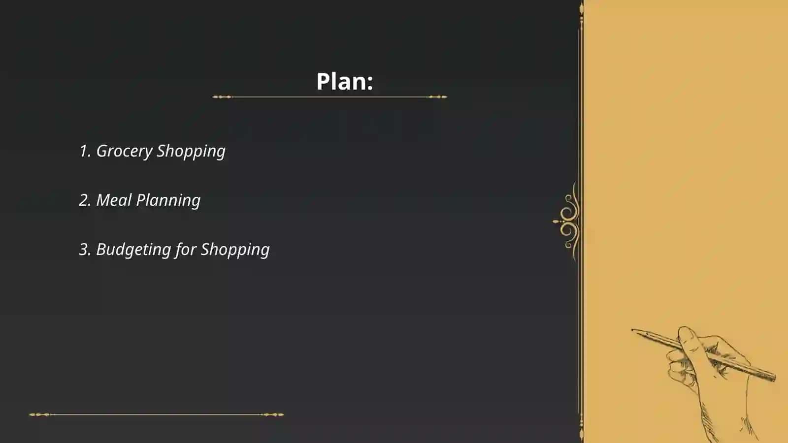 Shopping list 2