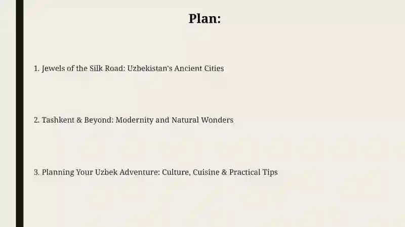 Famous places in Uzbekistan 2
