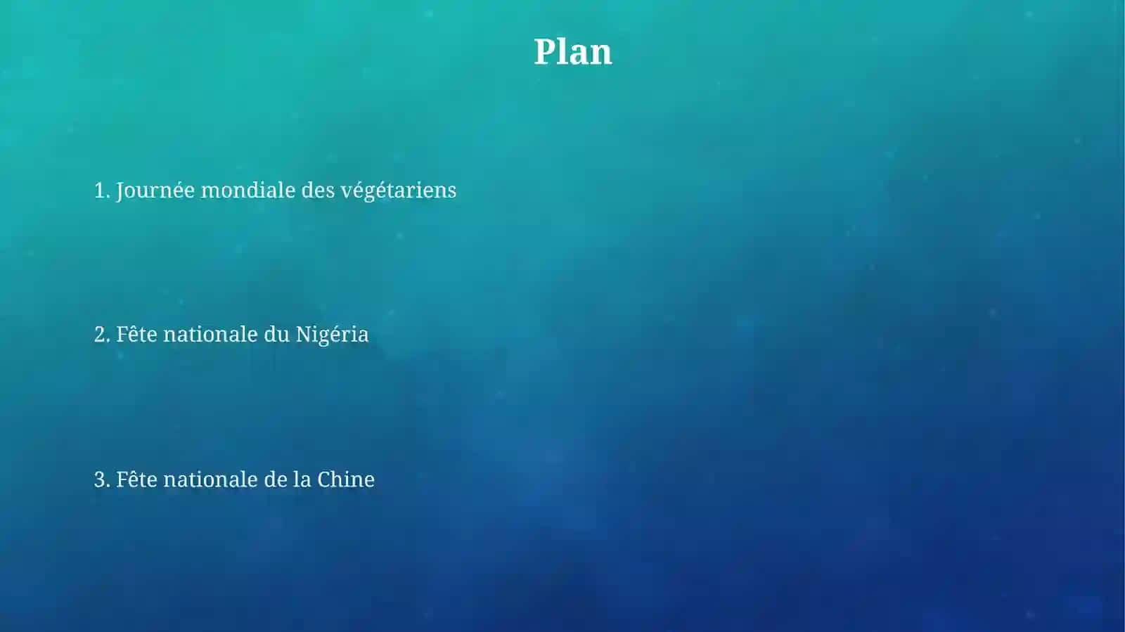 Journée mondiale des végétariens 2