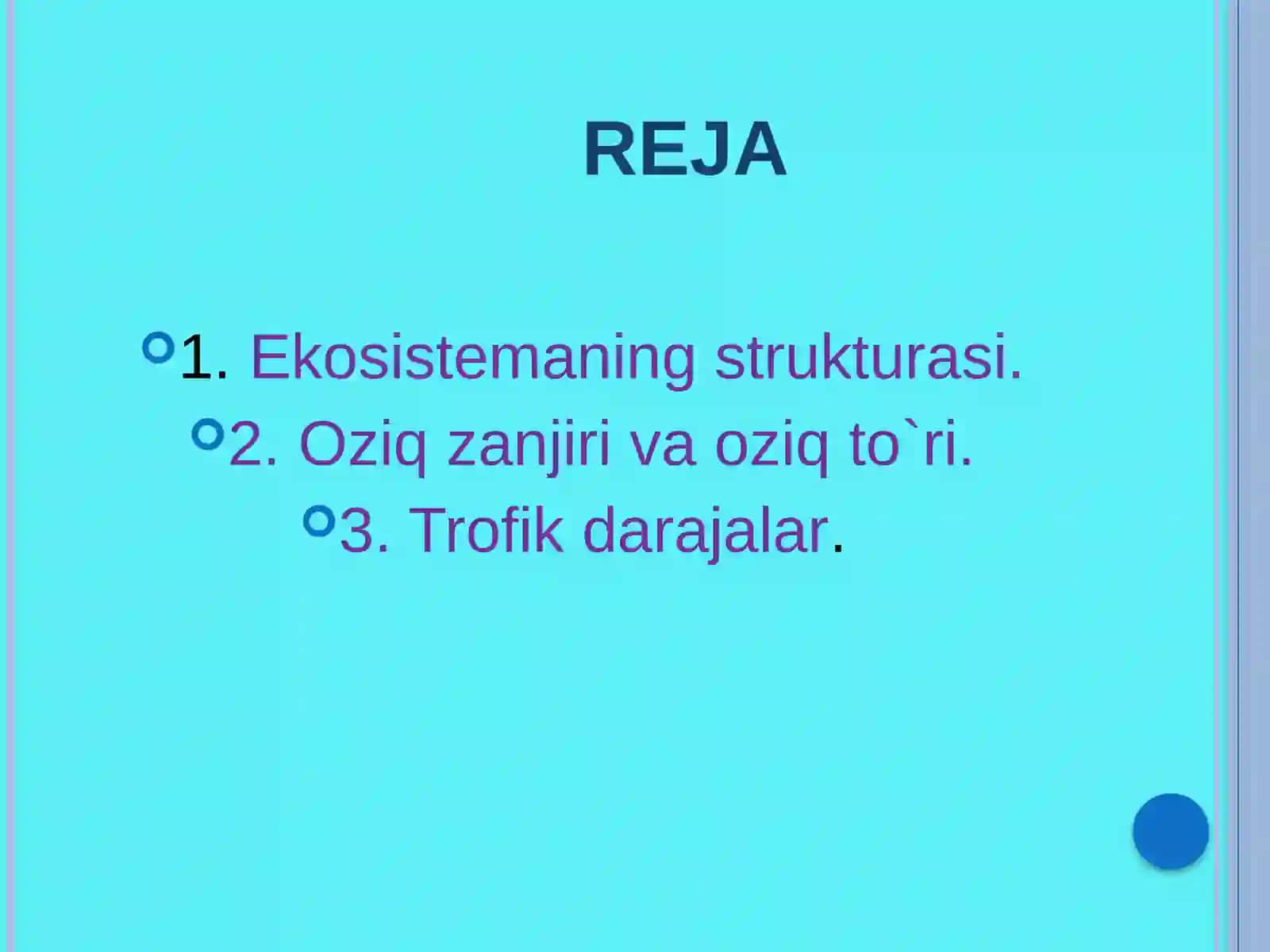 ekotizimlarning trofik strukturasi 2