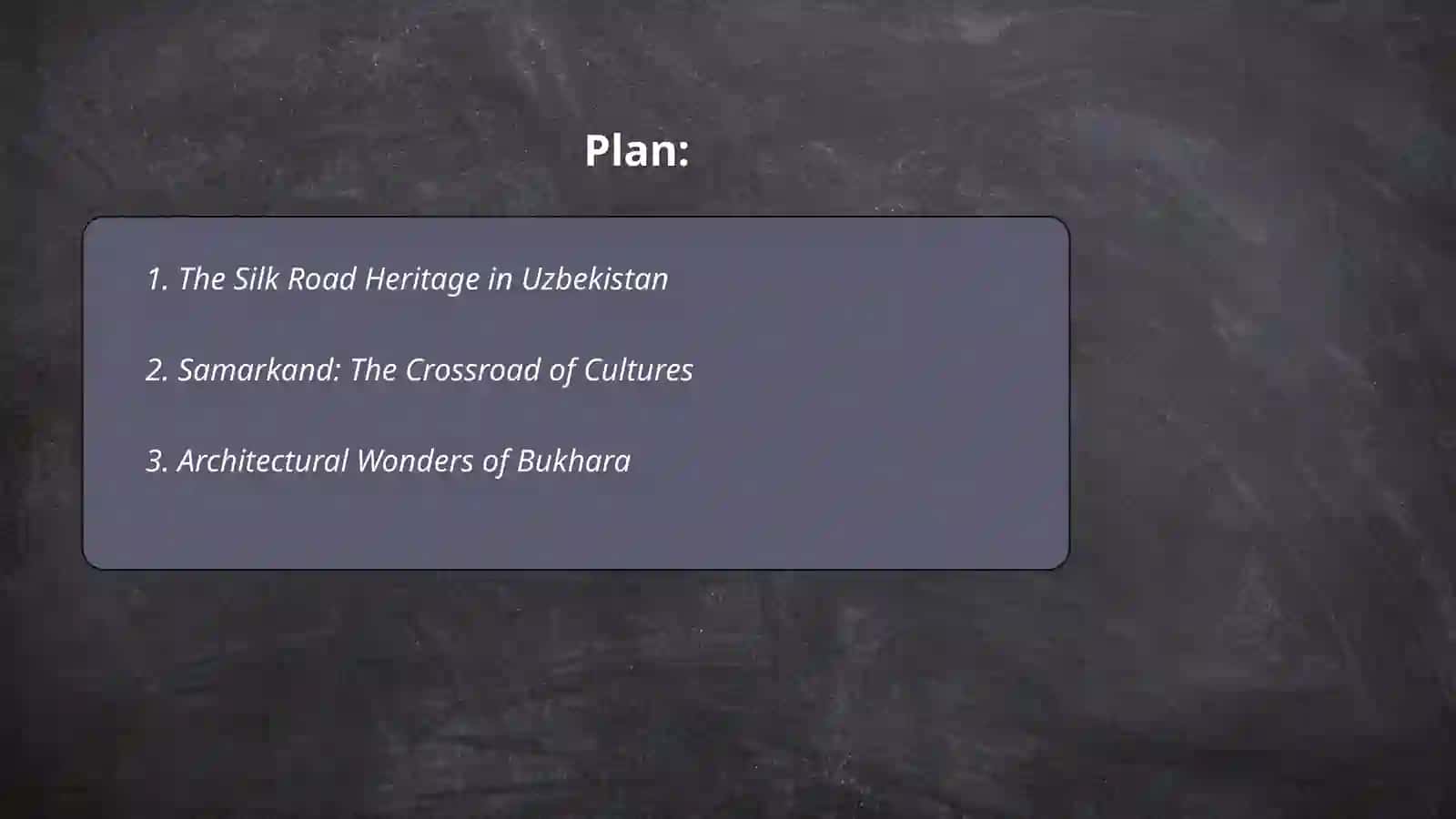Tourism in Uzbekistan 2