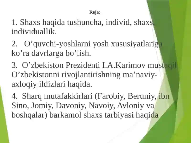 Yunogogikada shaxs va Ijtimoiylashuv va yoshlar ta’limi 2