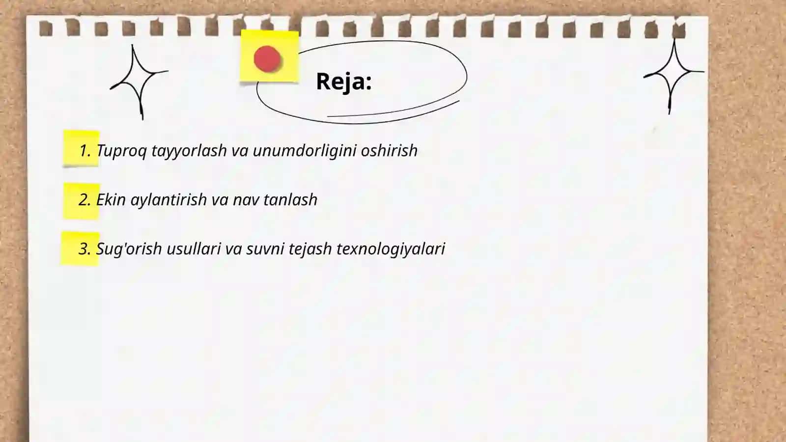 Dehqonchilik 2