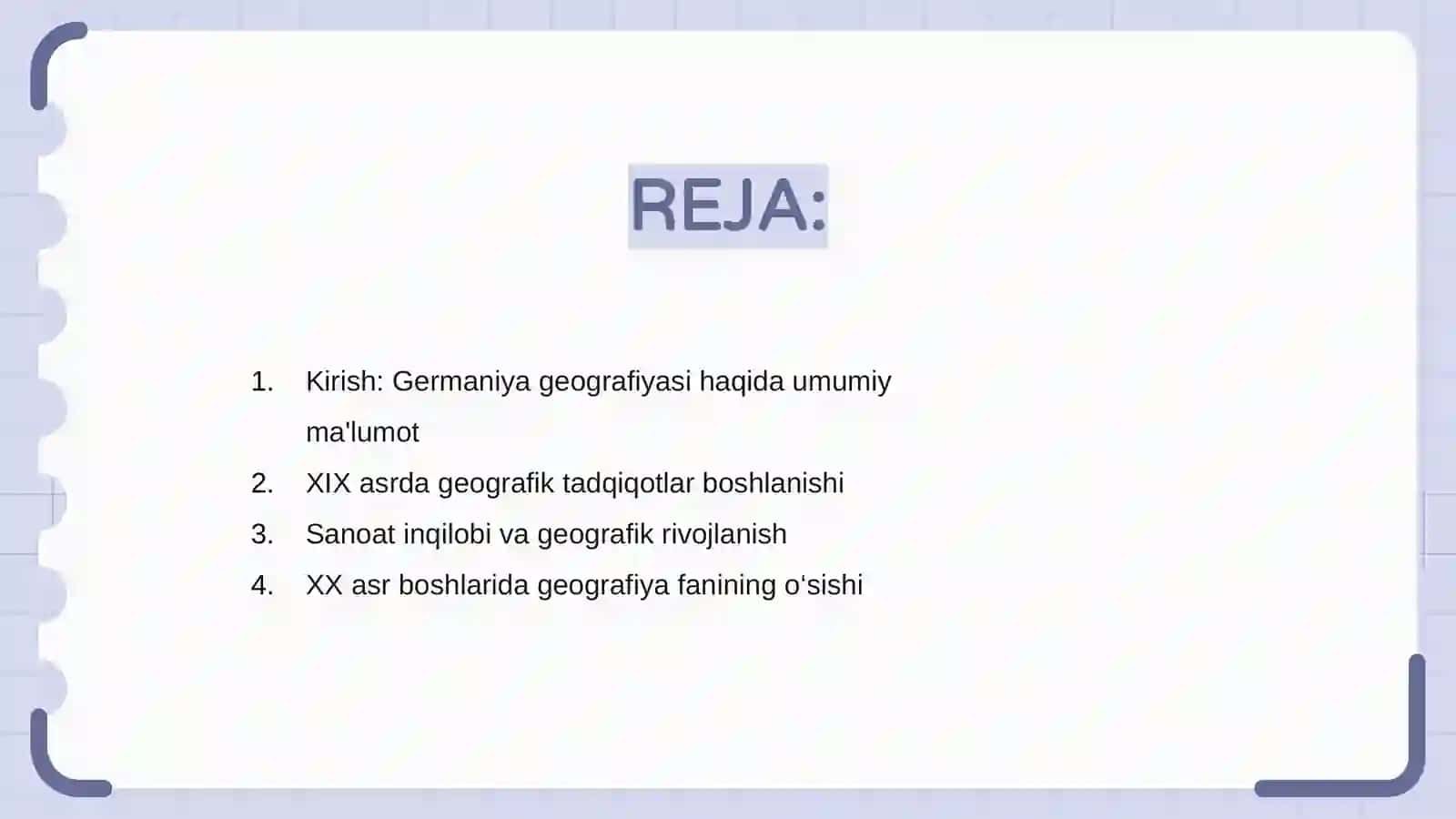 Germaniyada XIX XXI geografiyasining rivojlanish xususiyatlari 2