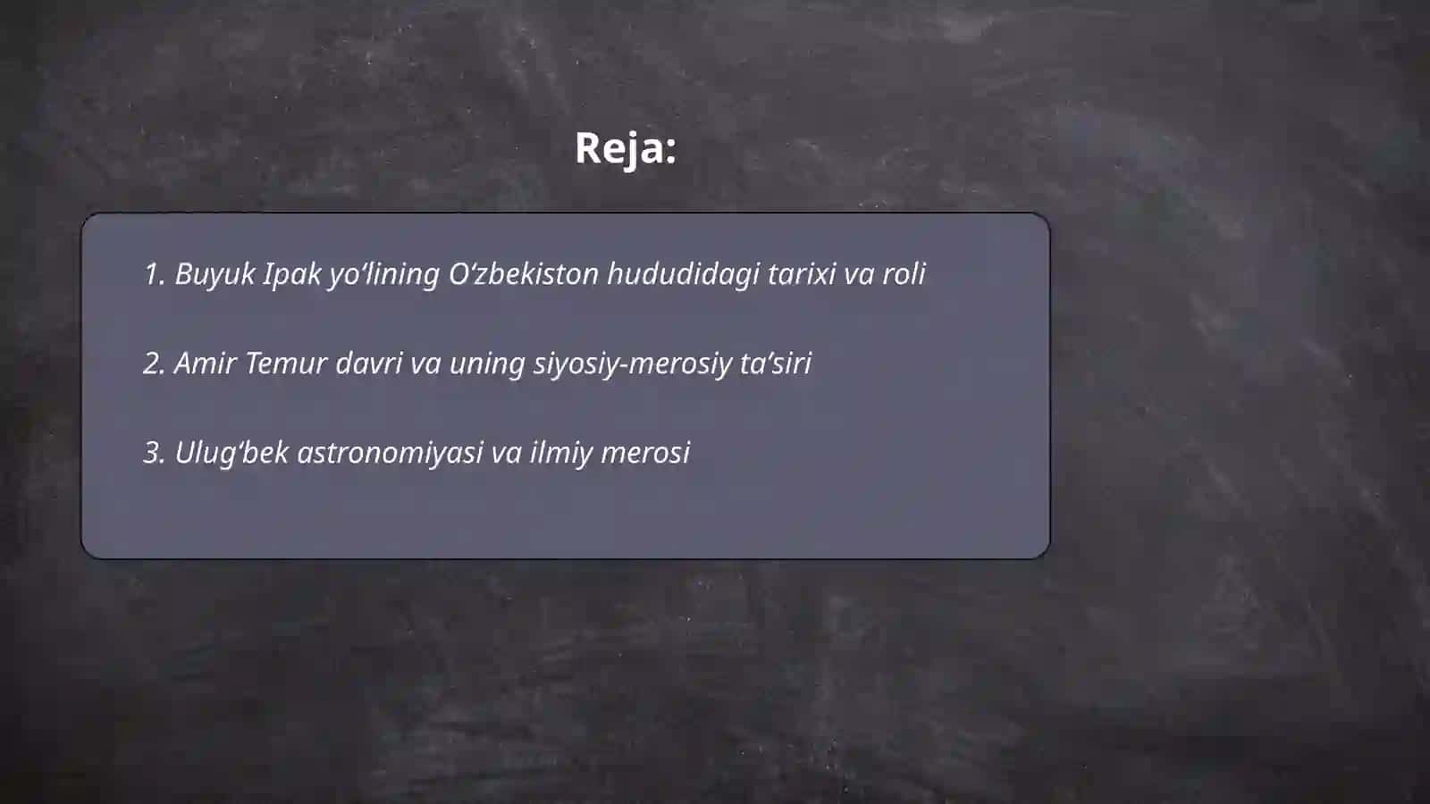 Buyuk Ipak yoʻlining Oʻzbekiston hududidagi tarixi va roli 2