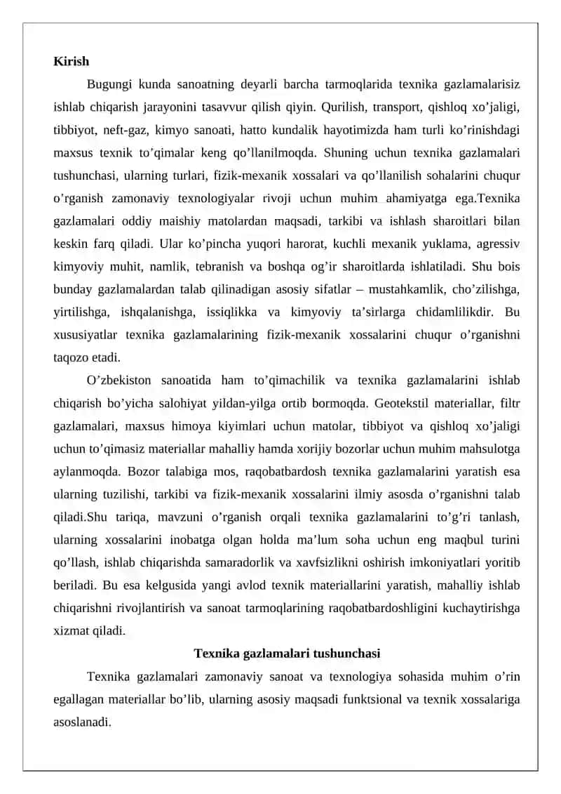 Texnika gazlamalari 2