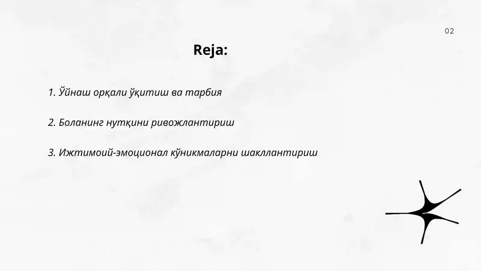 Ўйнаш орқали ўқитиш ва тарбия 2