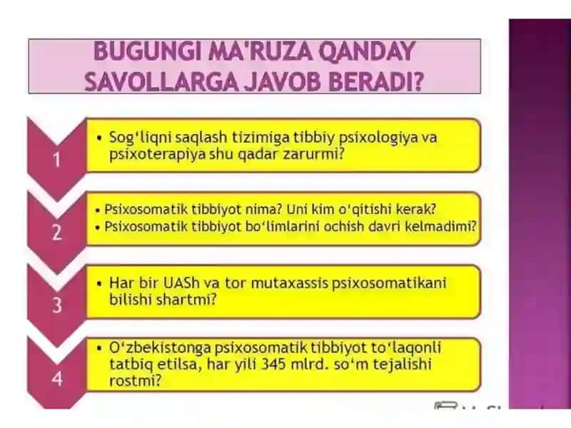 TIBBIYOT PSIXOLOGIYASI 2