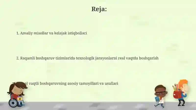 Raqamli boshqarish tizimlari 2
