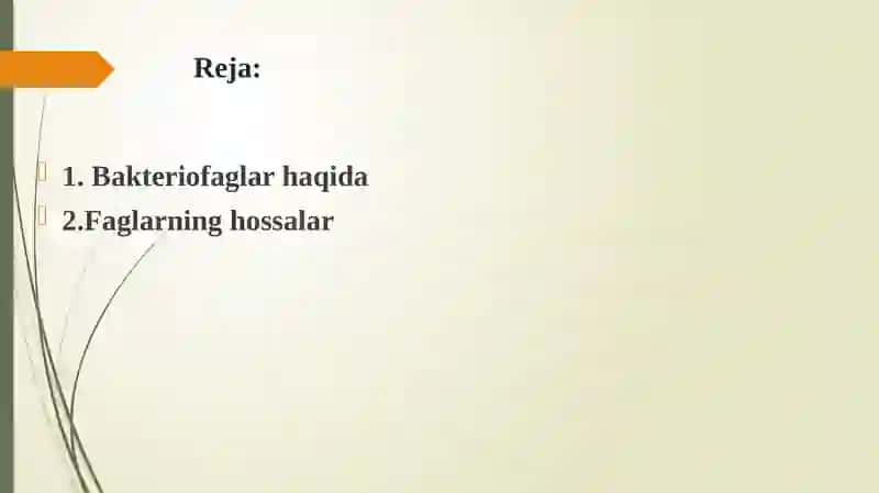 Faglarning hossalari, virulent faglar 2
