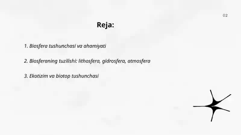 Biosfera haqida umumiy tushuncha 2