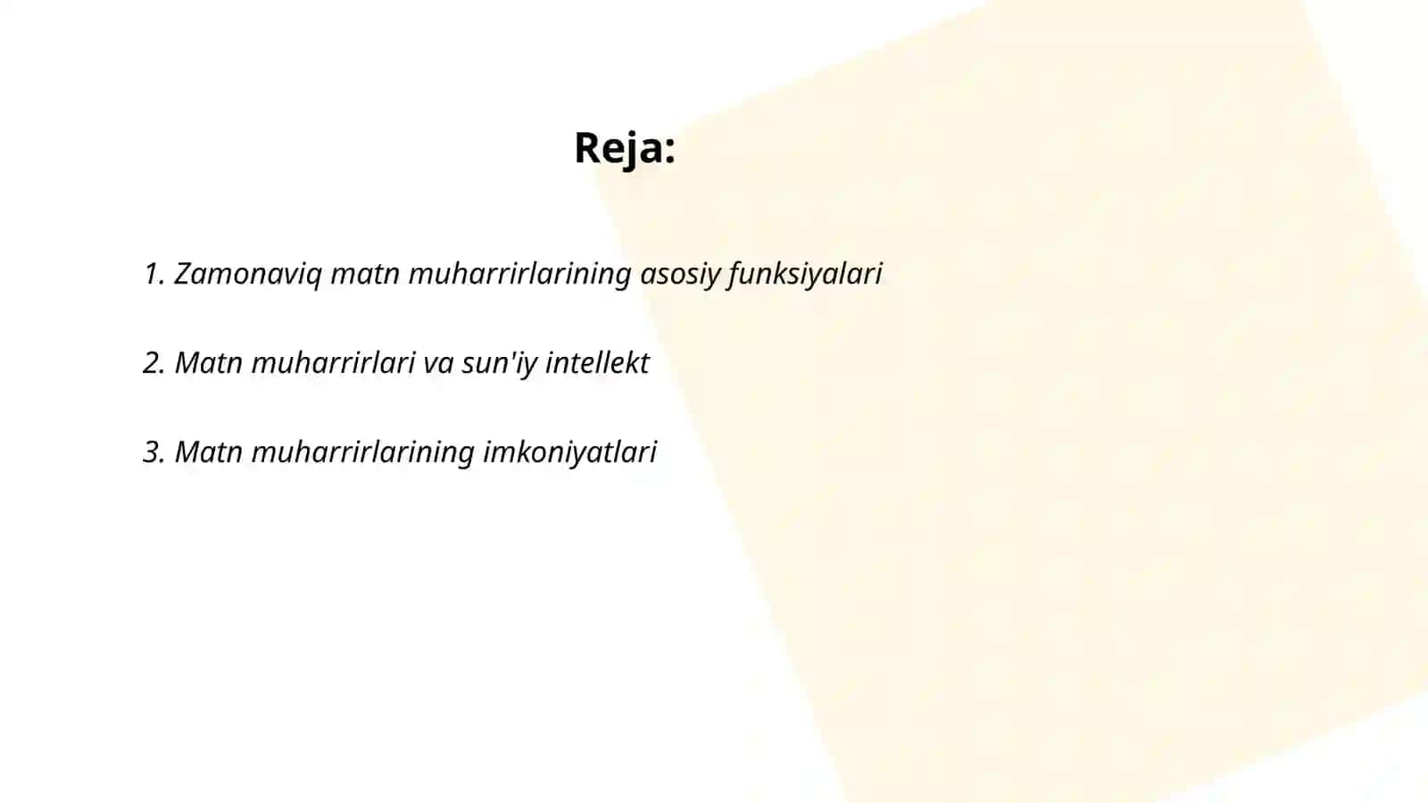 Zamonaviy matn muharrirlari 2