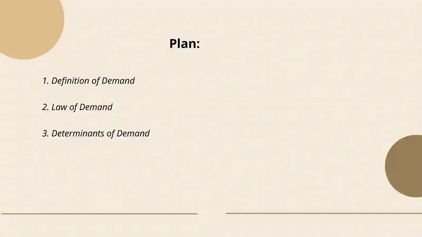 What is demand 2