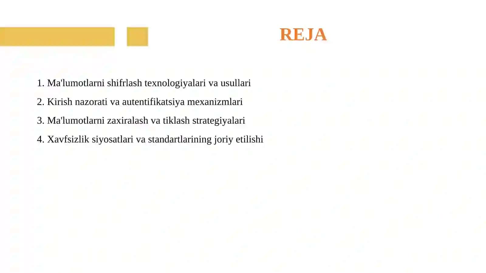 Ma'lumotlarni shifrlash texnologiyalari va usullari 2
