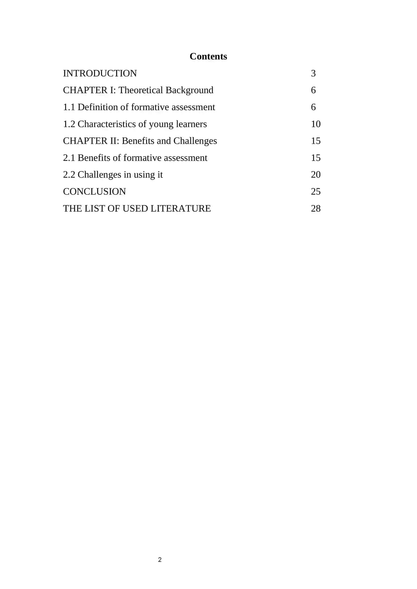 Formative Assessment in English Language Education 2