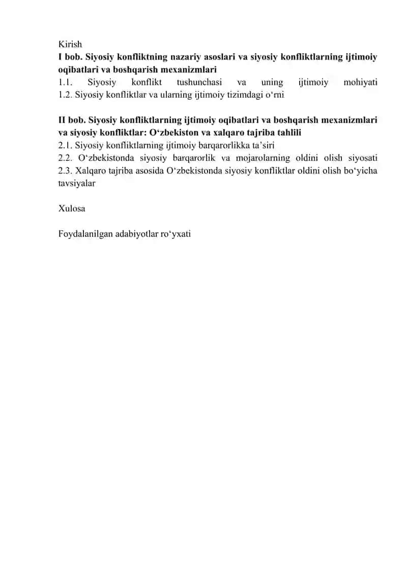 SIYOSIY KONFLIKT IJTIMOIY HODISA SIFATIDA 2