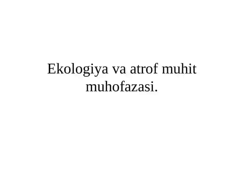 Mintaqaviy va mahalliy muammolar 2