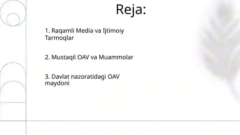Oʻzbekistondagi ommaviy axborot vositalari 2
