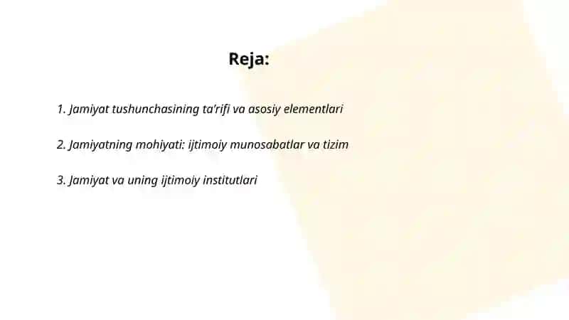 Jamiyat tushunchasining mohiyati va uning rivojlanish bosqichlari 2