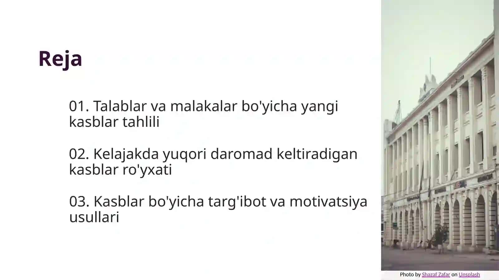 ZAMONAVIY KASBLAR KELAJAK KASBLARI TALABALAR DAROMAD 2026 YIL 2