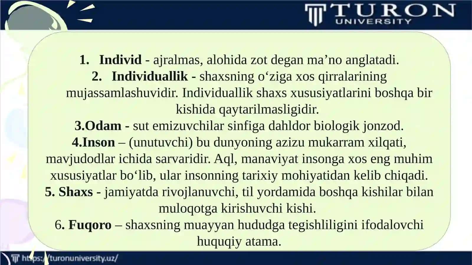 SHAXS PSIXOLOGIYASI HAQIDA TUSHUNCHA 2