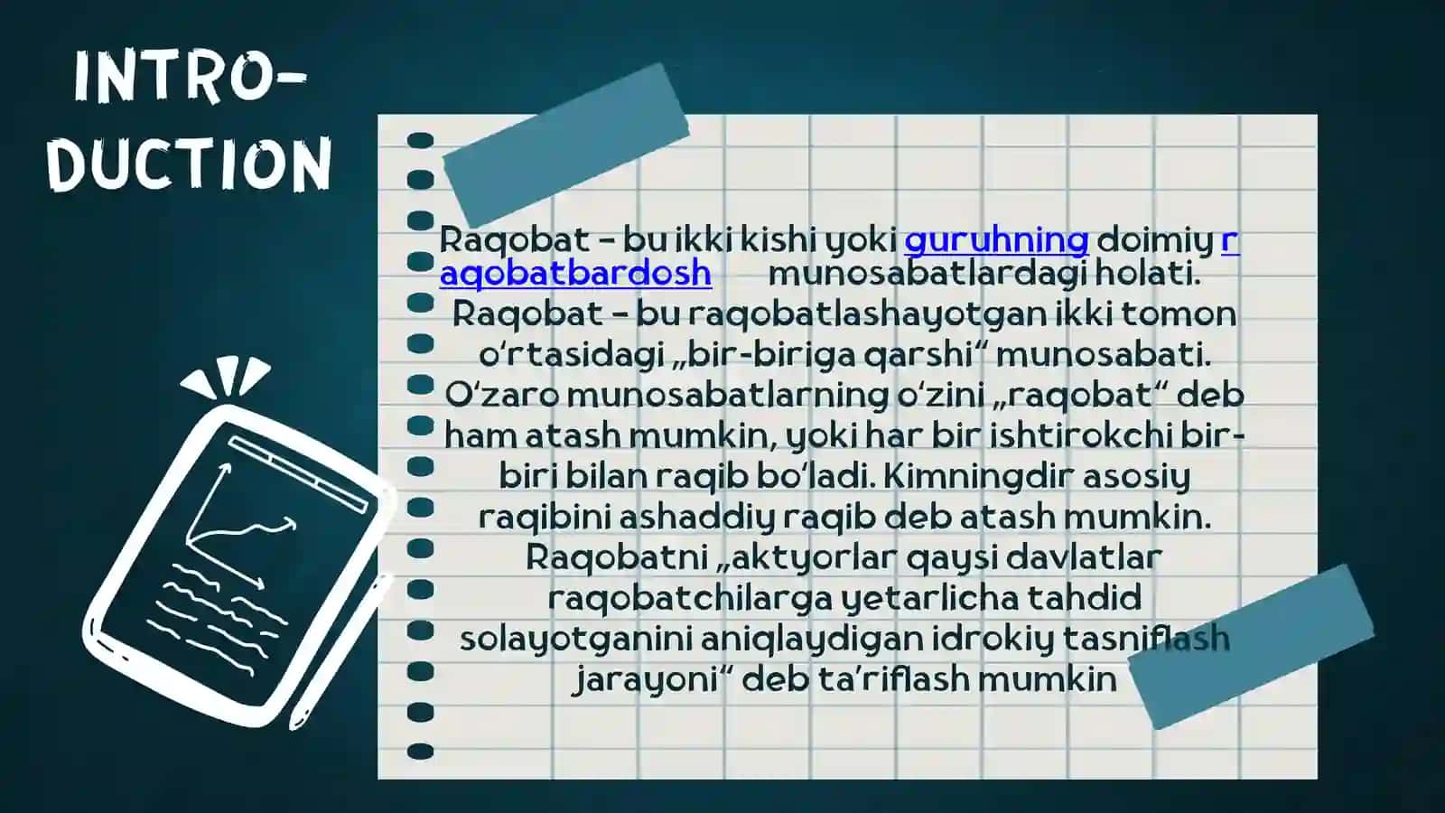 RAQOBAT TUSHUNCHASI 2