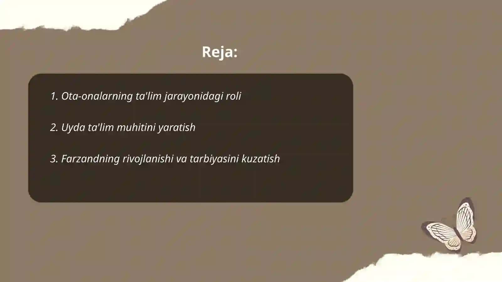 Ilk Qadam dasturida ota onalar bilan hamkorlik ishlari 2