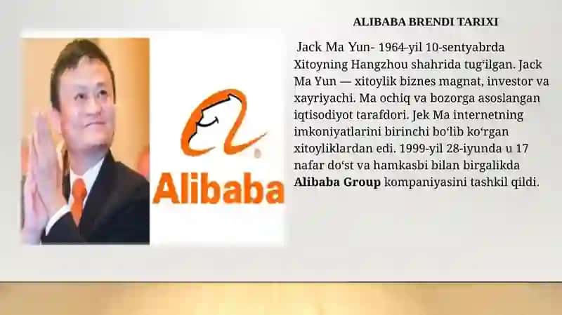 ALIBABA BRENDI TARIXI 2