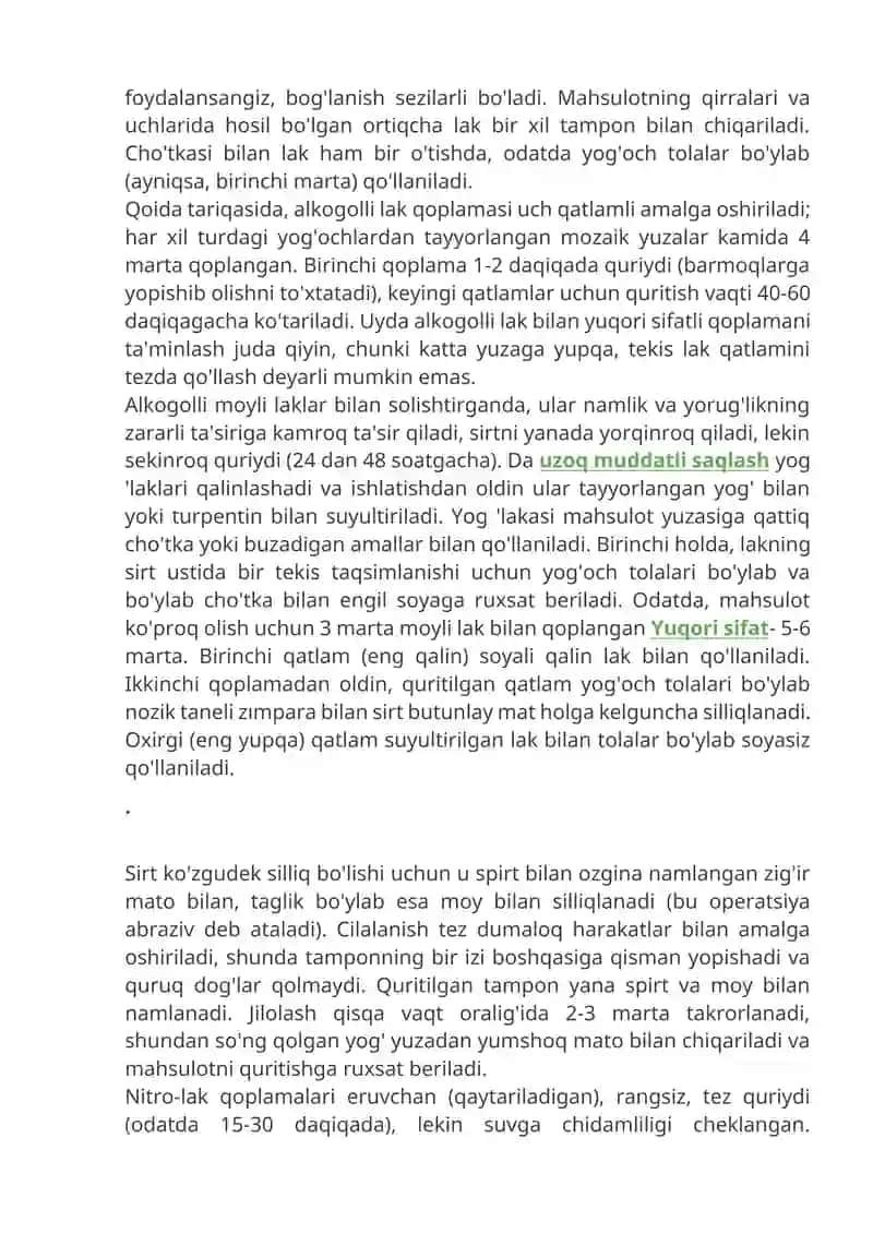 Laklash usullari 2