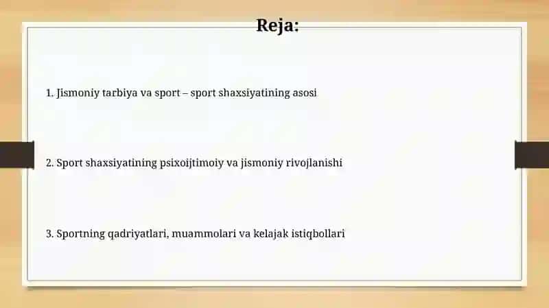 Jismoniy Tarbiya va Sport 2