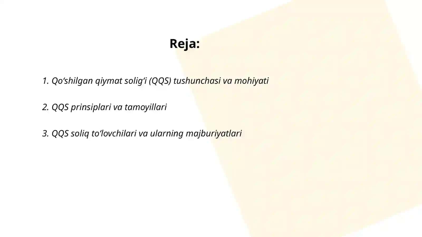 Qoʻshilgan qiymat soligʻi 2