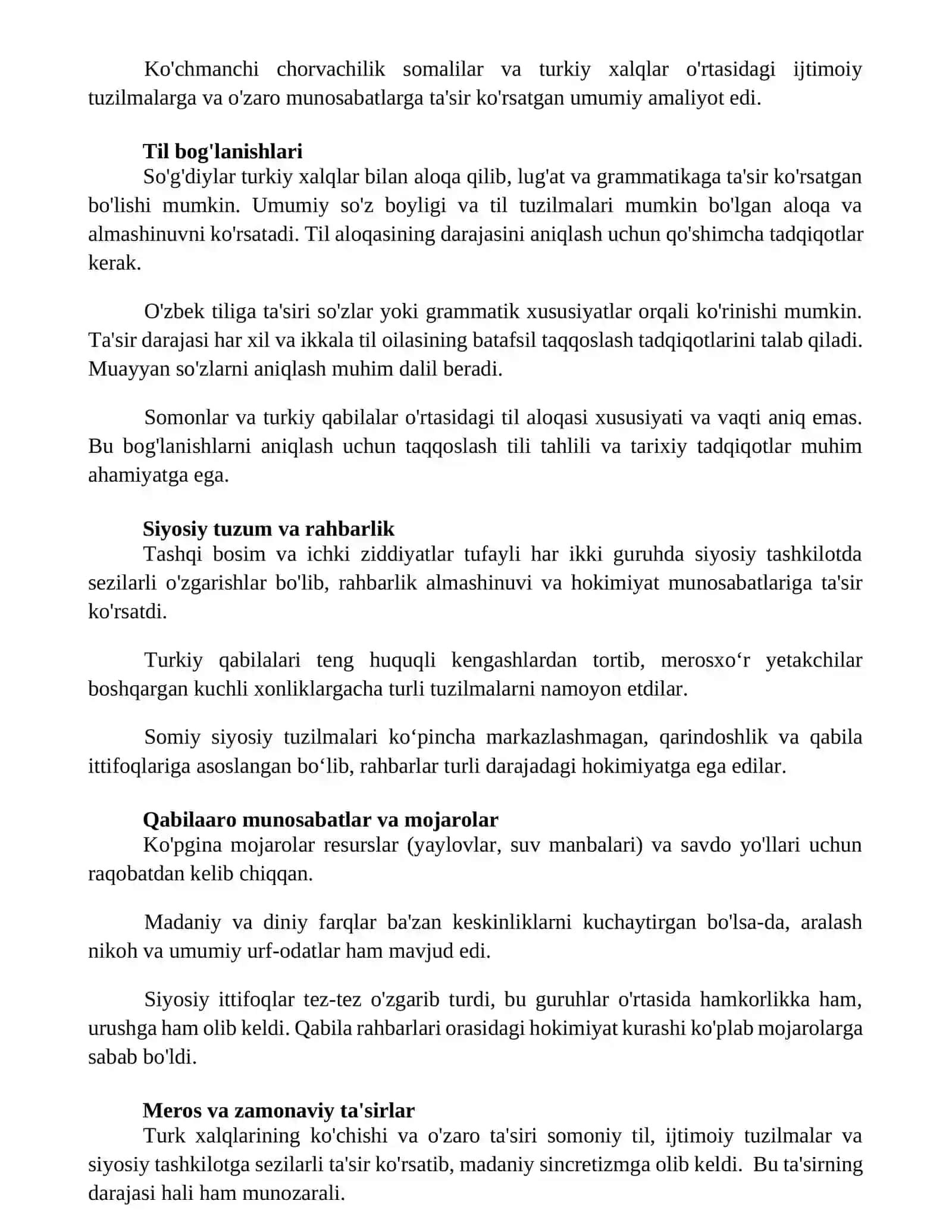 Somoniylar va turkiy qabilalar 2