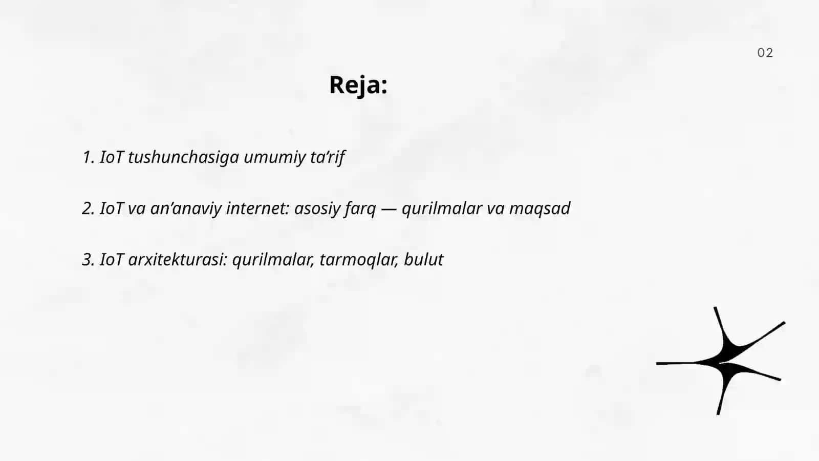 IoT (Internet of Things) tushunchasi 2