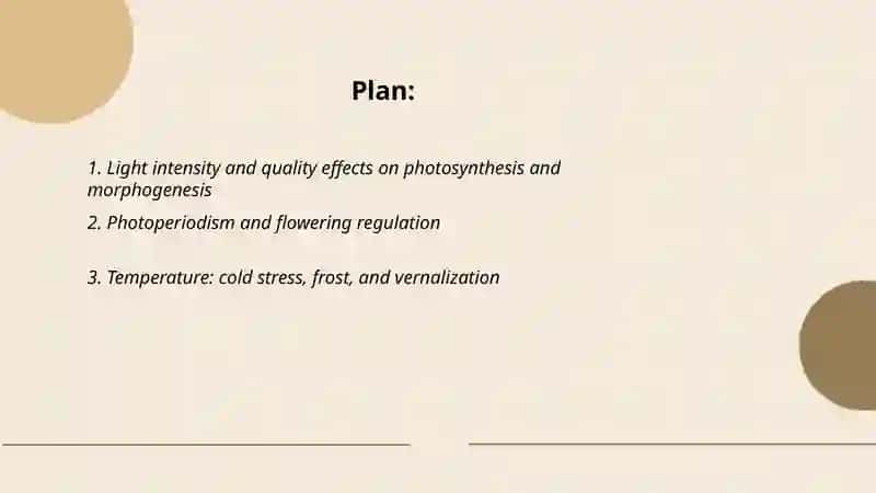 Abiotic and Biotic Factors Affecting Plant Growth and Development 2