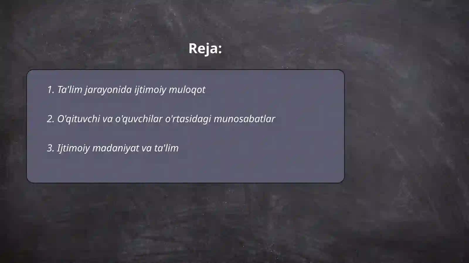 Pedagogik boshqaruvning sotsialagik jihatlari 2