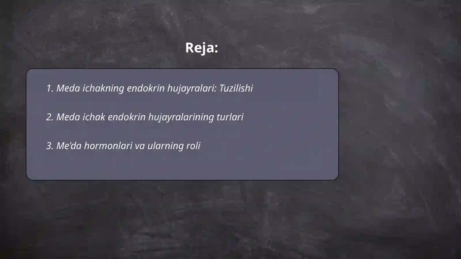 Meda ichak nayining endokrin hujayralari 2