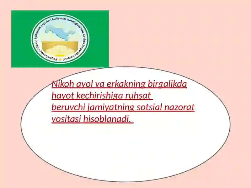 Nikoh munosabatlari 2