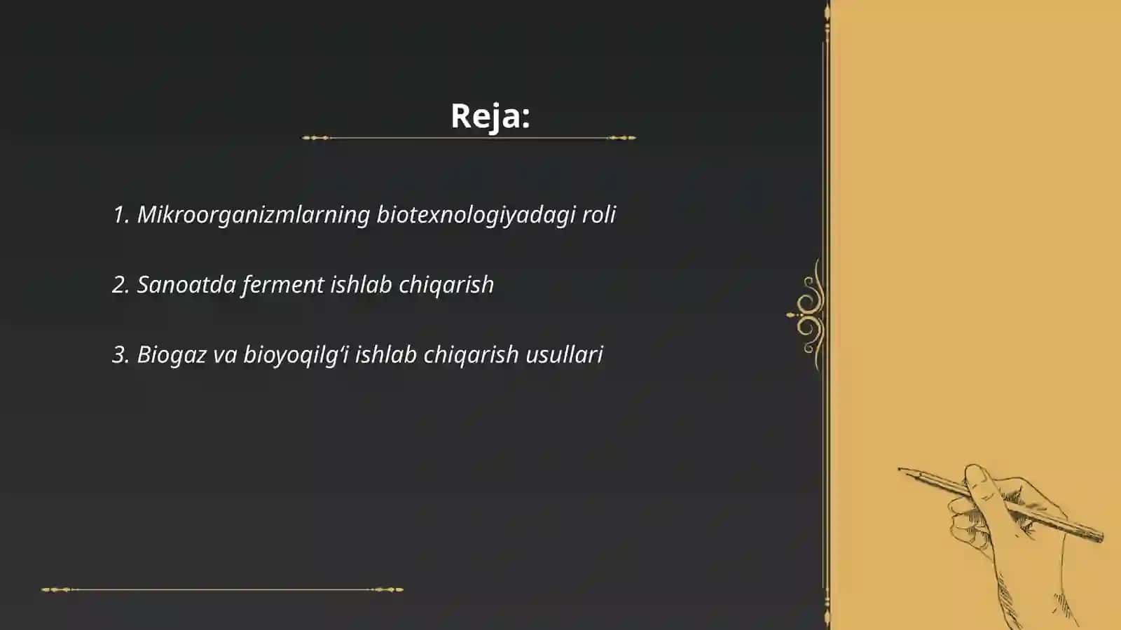 Mikroarganizmlardan sanoatda foydalanish usullari 2