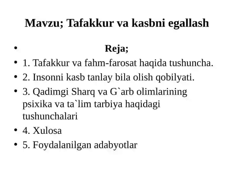 Kasbiy faoliyatda muloqotning tutgan o‘rni 2