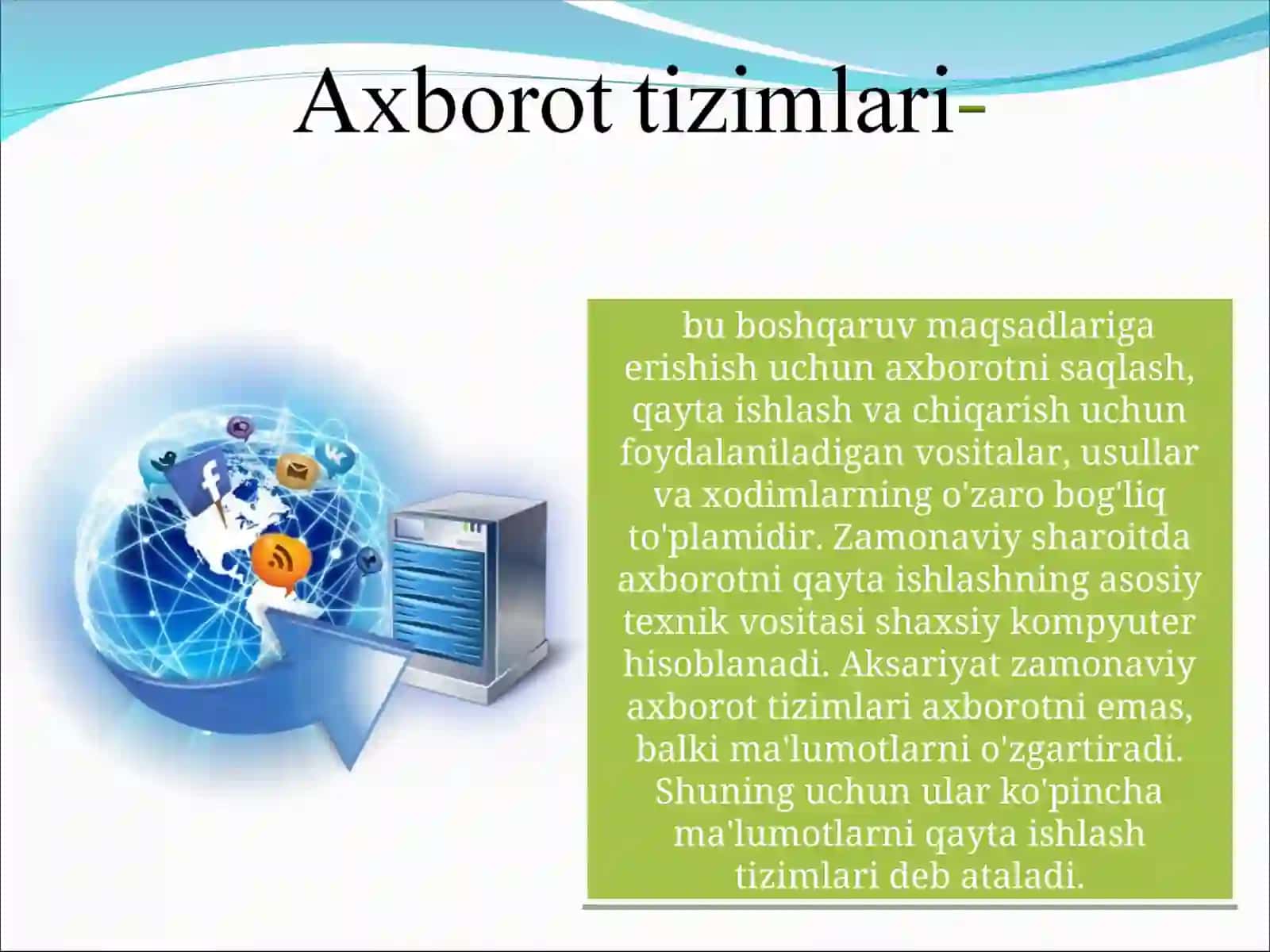 Avtomatlashtirilgan tizim 2