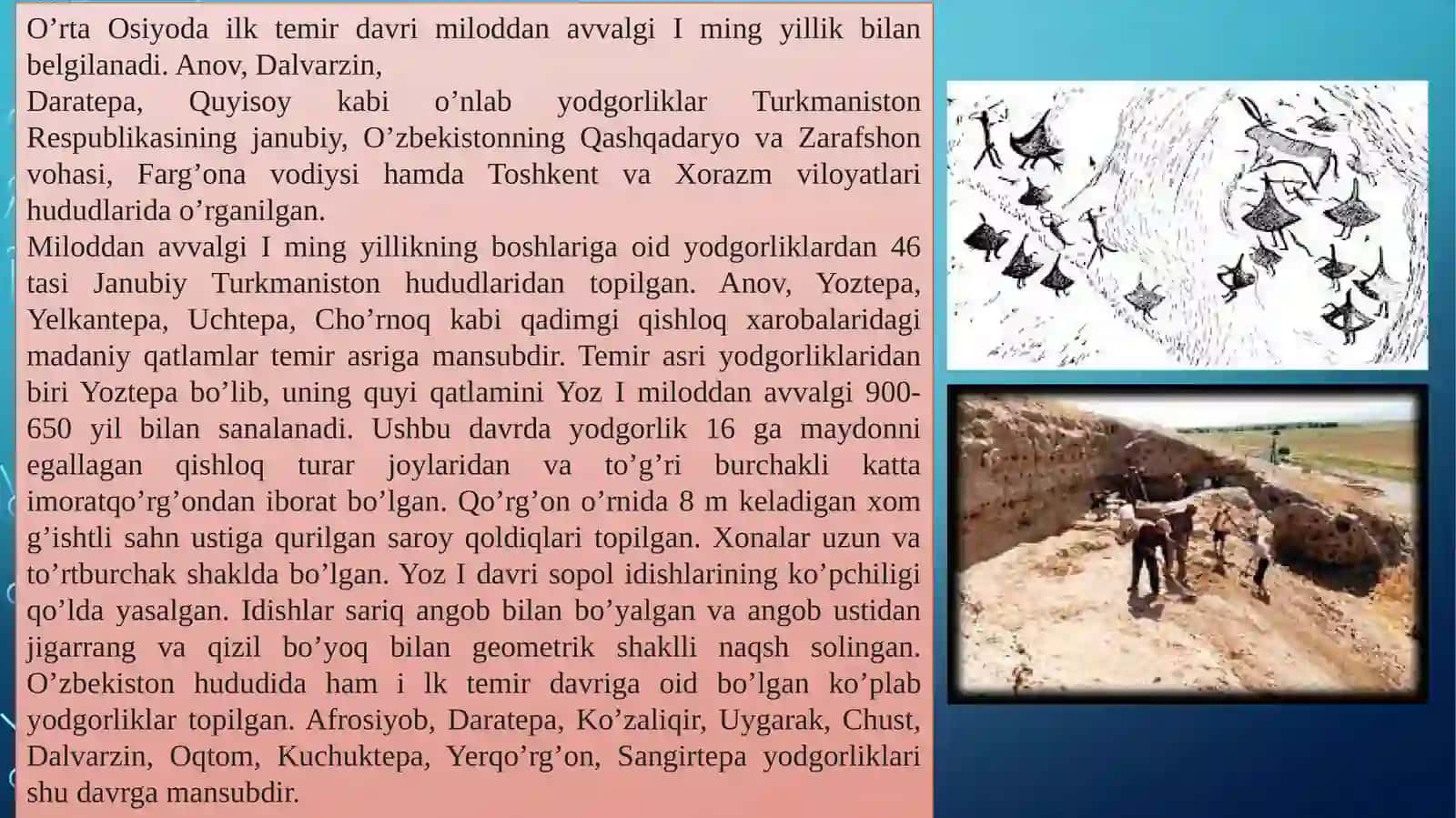 Ilk temirdavriyodgorliklari 2