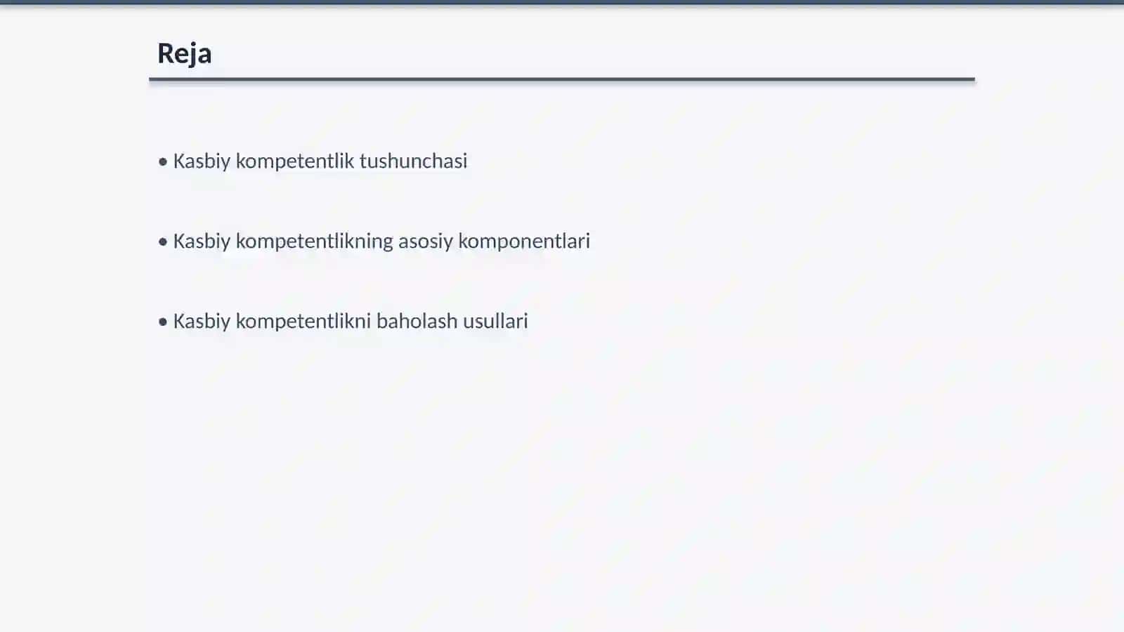 Kasbiy kompetentlikka qo'yiladigan talablar 2
