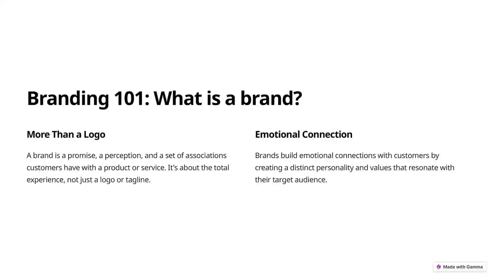 Branding: Building Lasting Impressions 2